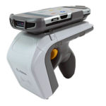 RFD8500 Scanner with Sled Angled Right